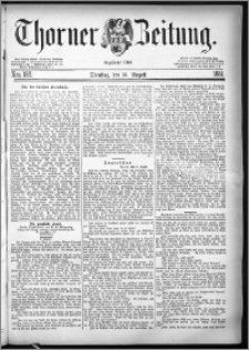 Thorner Zeitung 1881, Nro. 189