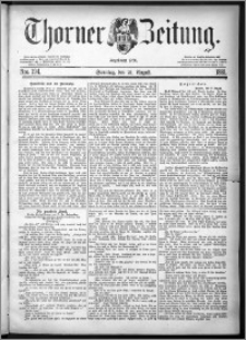 Thorner Zeitung 1881, Nro. 194