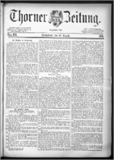 Thorner Zeitung 1881, Nro. 199