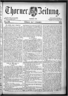 Thorner Zeitung 1881, Nro. 208