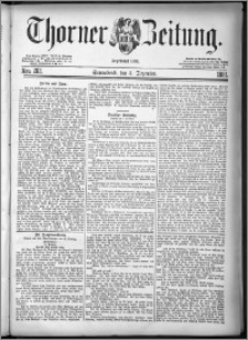 Thorner Zeitung 1881, Nro. 283