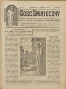 Gość Świąteczny 1924.08.03 R. XXVIII nr 31