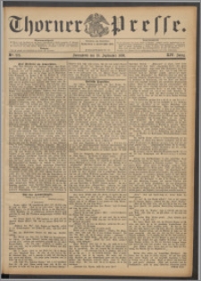Thorner Presse 1896, Jg. XIV, Nro. 221 + Beilage