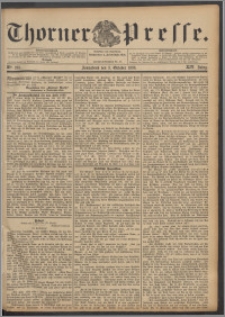 Thorner Presse 1896, Jg. XIV, Nro. 233 + Beilage