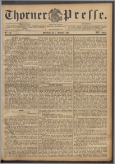 Thorner Presse 1896, Jg. XIV, Nro. 236 + Beilage