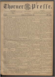 Thorner Presse 1896, Jg. XIV, Nro. 275 + Beilage