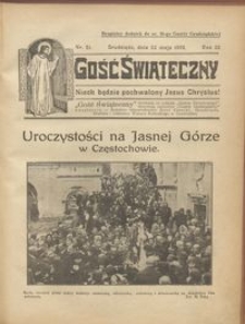 Gość Świąteczny 1926.05.23 R. XXX nr 21