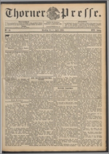 Thorner Presse 1898, Jg. XVI, Nro. 80 + Beilage