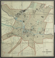 Plan der Stadt Bromberg