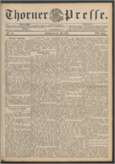 Thorner Presse 1898, Jg. XVI, Nro. 159 + Beilage