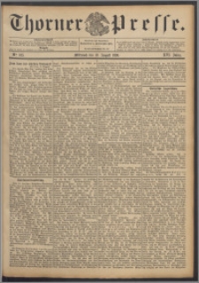 Thorner Presse 1898, Jg. XVI, Nro. 185 + Beilage