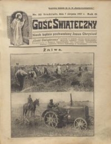 Gość Świąteczny 1927.08.07 R. XXXI nr 32