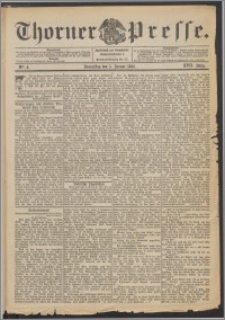 Thorner Presse 1899, Jg. XVII, Nr. 4 + Beilage