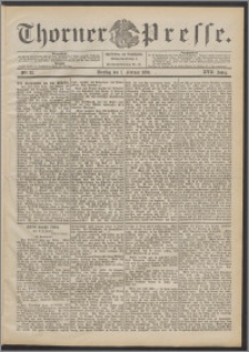 Thorner Presse 1899, Jg. XVII, Nr. 32 + Beilage