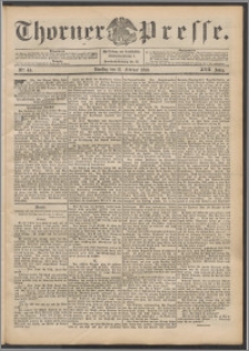 Thorner Presse 1899, Jg. XVII, Nr. 44 + Beilage