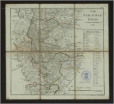 Atlas von dem zu Südpreussen gehörigen Posener Kammer. Departement in XVIII Blättern. No. XI, Der Szrimmer Kreis, 1798