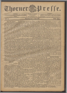 Thorner Presse 1899, Jg. XVII, Nr. 86 + Beilage, Extrablatt