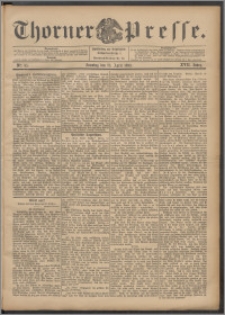 Thorner Presse 1899, Jg. XVII, Nr. 95 + 1. Beilage, 2. Beilage