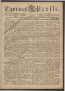 Thorner Presse 1899, Jg. XVII, Nr. 96 + Beilage