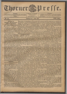 Thorner Presse 1899, Jg. XVII, Nr. 129 + 1. Beilage, 2. Beilage