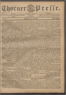 Thorner Presse 1899, Jg. XVII, Nr. 161 + Beilage