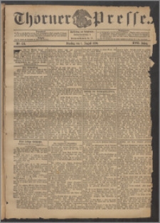Thorner Presse 1899, Jg. XVII, Nr. 178 + Beilage