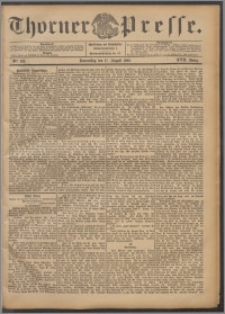 Thorner Presse 1899, Jg. XVII, Nr. 192 + Beilage