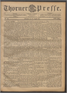 Thorner Presse 1899, Jg. XVII, Nr. 200 + Beilage