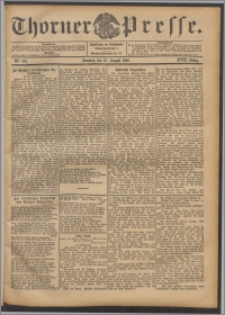 Thorner Presse 1899, Jg. XVII, Nr. 201 + 1. Beilage, 2. Beilage