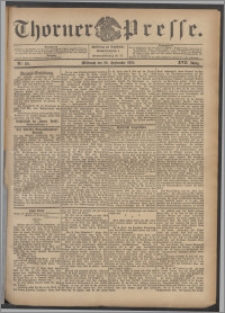 Thorner Presse 1899, Jg. XVII, Nr. 221 + Beilage