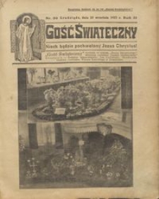 Gość Świąteczny 1927.09.25 R. XXXI nr 39