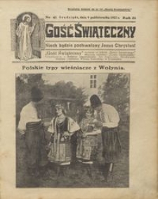 Gość Świąteczny 1927.10.09 R. XXXI nr 41