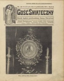 Gość Świąteczny 1927.10.23 R. XXXI nr 43