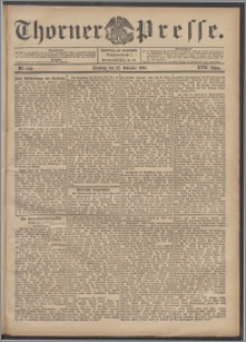 Thorner Presse 1899, Jg. XVII, Nr. 249 + 1. Beilage, 2. Beilage