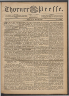 Thorner Presse 1899, Jg. XVII, Nr. 279 + Beilage
