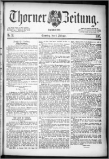 Thorner Zeitung 1887, Nr. 31