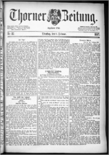 Thorner Zeitung 1887, Nr. 32