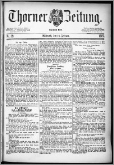 Thorner Zeitung 1887, Nr. 39