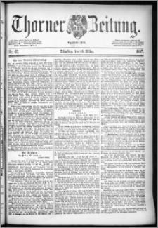 Thorner Zeitung 1887, Nr. 62