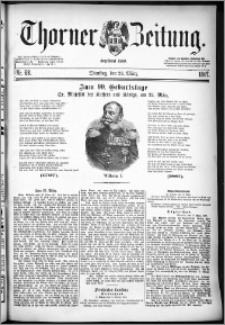 Thorner Zeitung 1887, Nr. 68