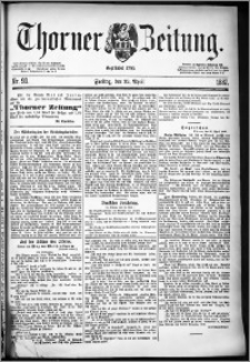 Thorner Zeitung 1887, Nr. 93