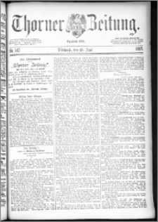 Thorner Zeitung 1887, Nr. 142