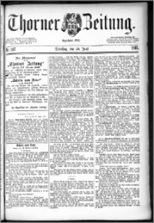 Thorner Zeitung 1887, Nr. 147