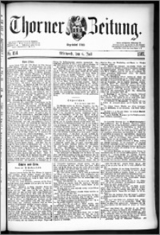 Thorner Zeitung 1887, Nr. 154