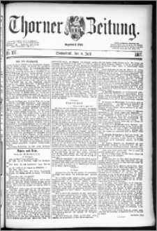 Thorner Zeitung 1887, Nr. 157