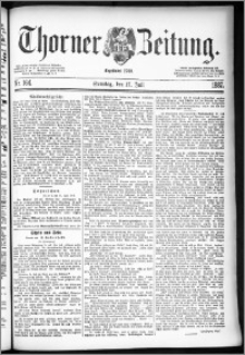 Thorner Zeitung 1887, Nr. 164