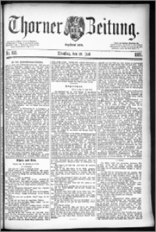 Thorner Zeitung 1887, Nr. 165