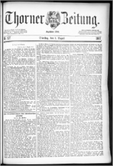 Thorner Zeitung 1887, Nr. 177