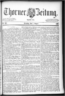 Thorner Zeitung 1887, Nr. 182