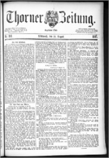 Thorner Zeitung 1887, Nr. 184